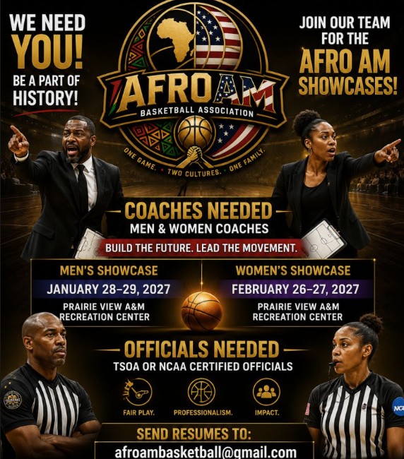 AfroAm Coaches & Officials Flyer
