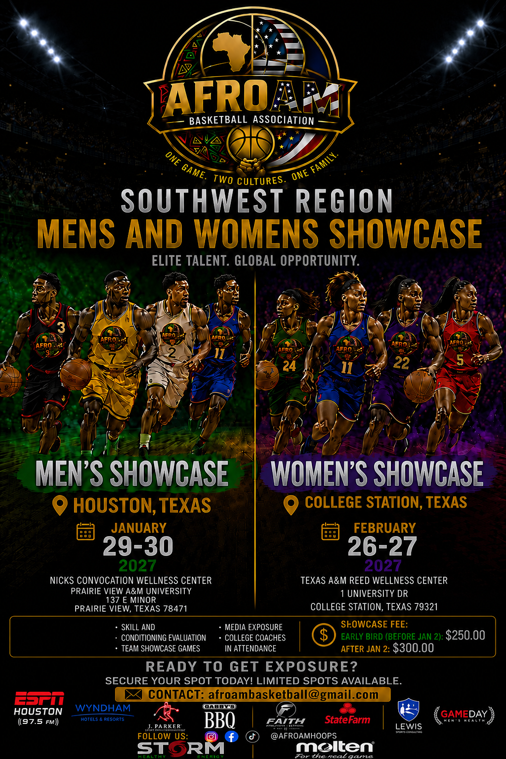 Southwest Region Men's and Women's Showcase 2027