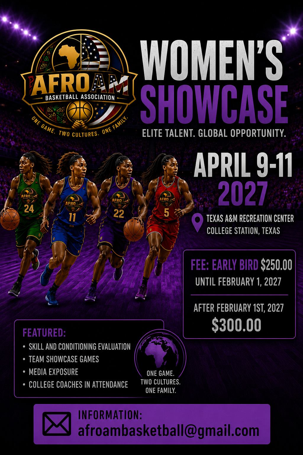 Men's Showcase Flyer
