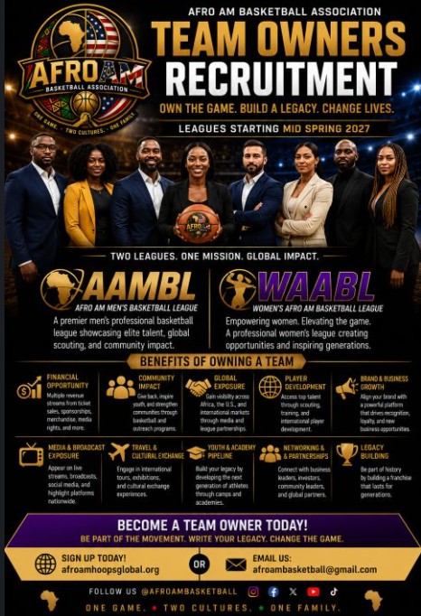 AfroAm Team Owners Recruitment