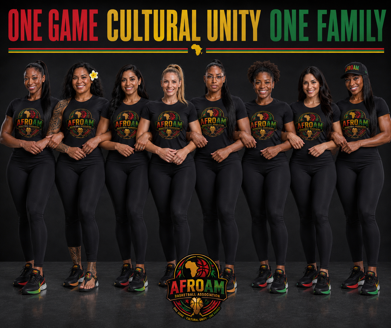 AfroAm Basketball Association — One Game. Cultural Unity. One Family.